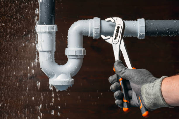 Professional Drain Cleaning technician working in Vernon Center, NY